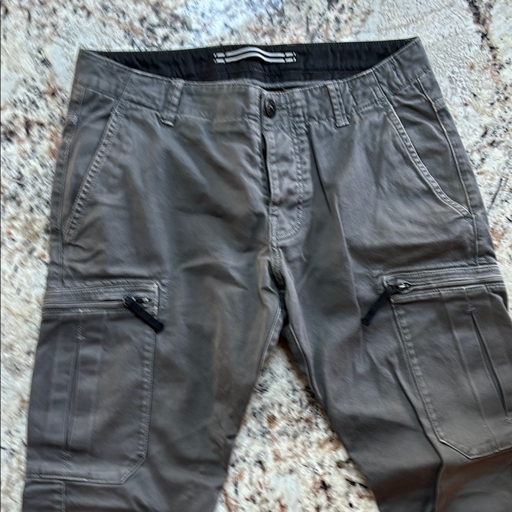 Stone island skinny cargo pants